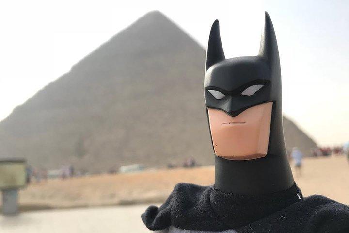 Halbtagestour zu den Pyramiden von Gizeh und zur Sphinx-Straße vom Flughafen Kairo