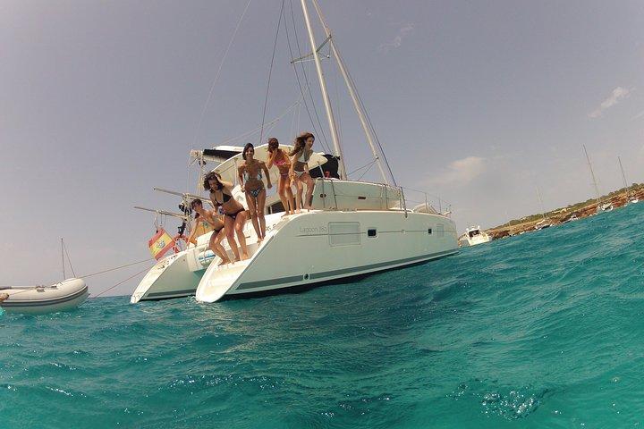 Platja de Migjorn Private Catamaran Full Day Trip