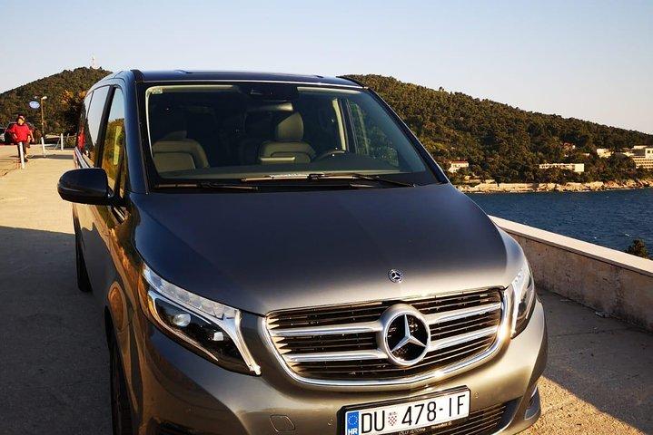 SlanoからDubrovnikまたはDubrovnik APTへ、またはDubrovnikから7人までの送迎