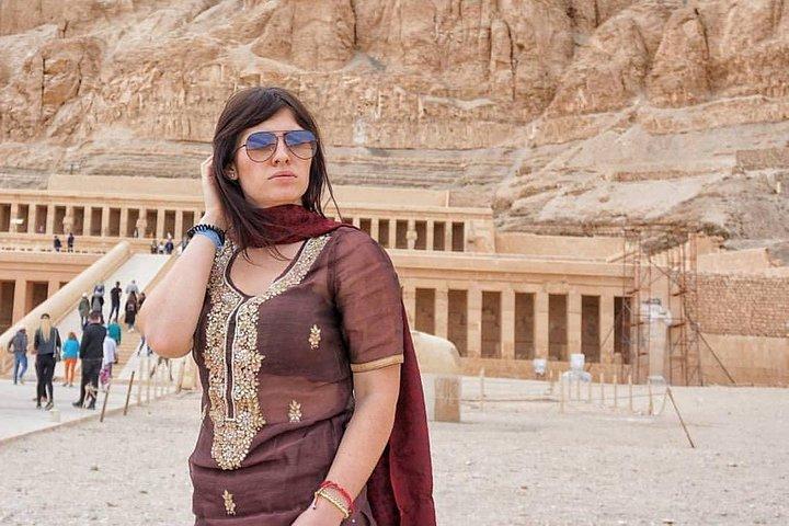 Excursion privée à Louxor depuis Le Caire en vol, visitez la Cisjordanie et l'Est