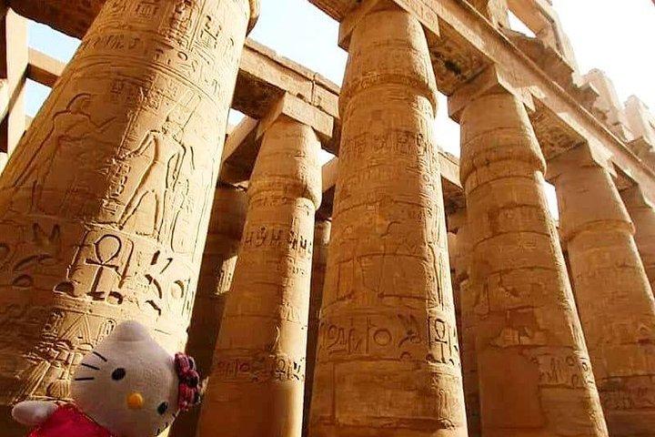 Excursion privée à Louxor depuis Le Caire en vol, visitez la Cisjordanie et l'Est