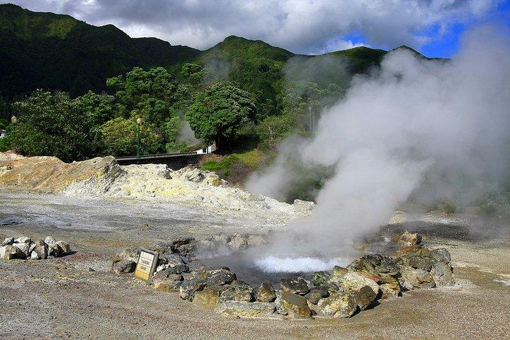 PRIVÉ Hybride 4X4-tour - Furnas van een hele dag (inclusief warmwaterbronnen en 3-gangenlunch)
