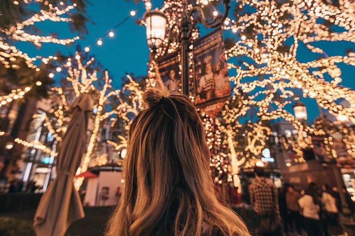 Tour de luces navideñas en Dallas