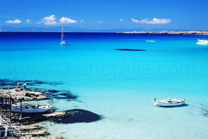 Platja de Migjorn Private Catamaran Full Day Trip