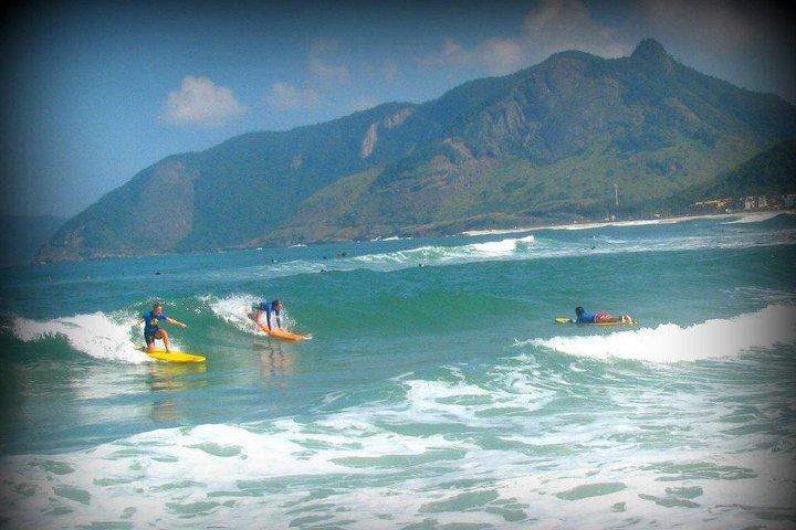 Surflektioner i Rio de Janeiro