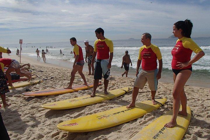 Surflektioner i Rio de Janeiro
