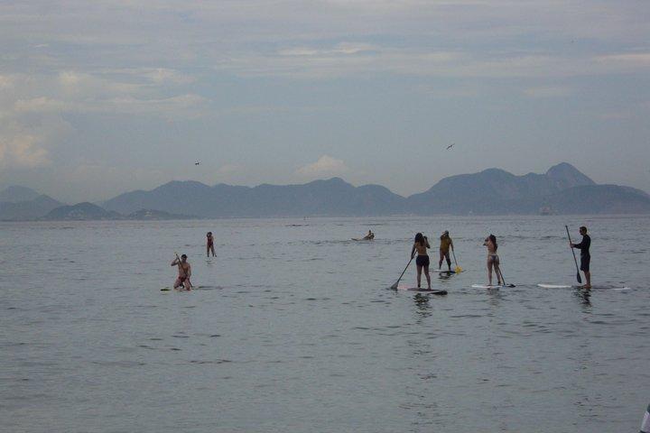 Surflektioner i Rio de Janeiro
