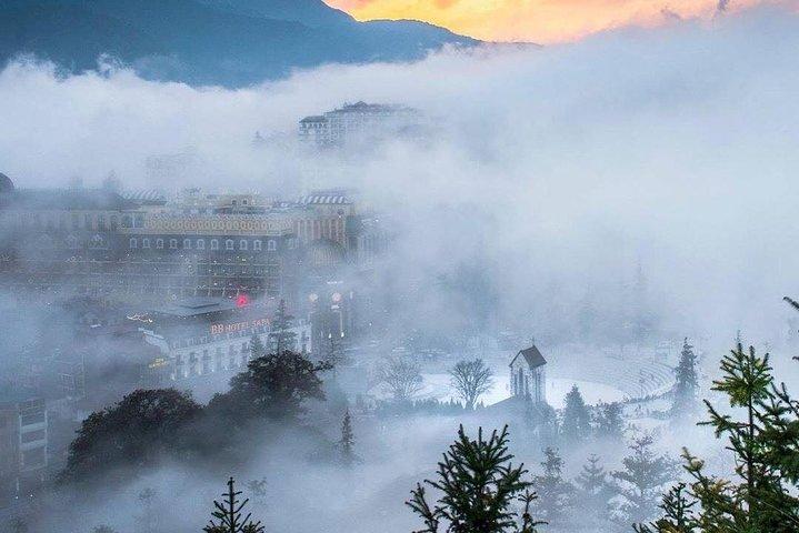 Sapa 2 días 1 noche en hotel con Fansipan