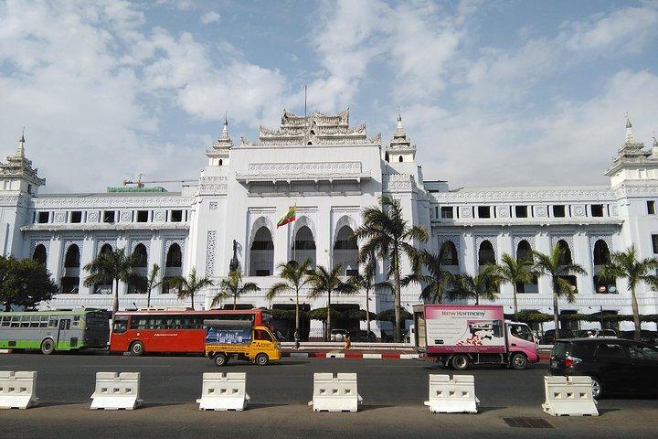 Patrimonio de Yangon: comida y recorrido a pie