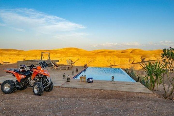 Agafay Desert Pack Fuld: QUAD & KAMELER RIDE og middag AGAFAY