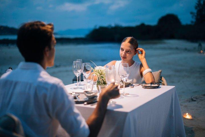 Privat middag på en privat ö-flykt