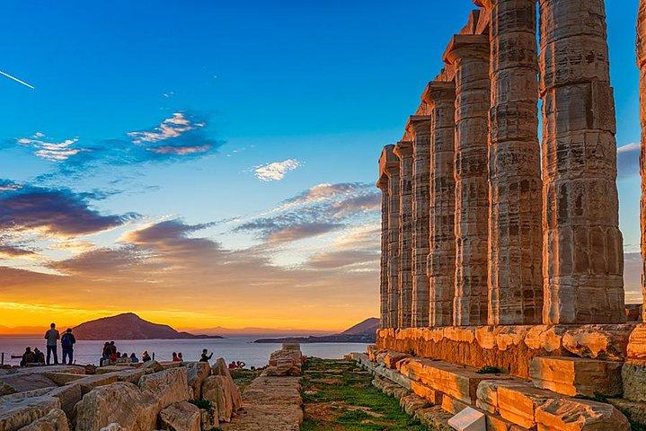 City tour de dia inteiro em Atenas, sua riviera e o templo de Poseidon em Sounion