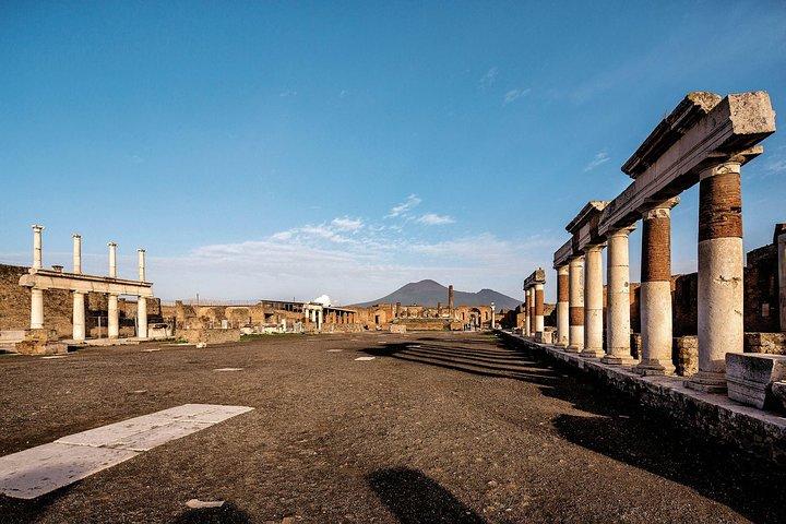Costa Amalfitana: pequeno grupo de Pompeia e Vesúvio com ingressos sem fila