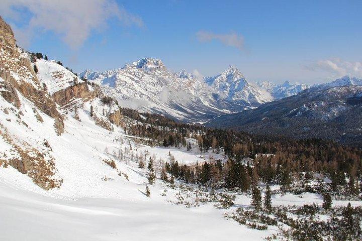 Snowshoeing in Cortina d'Ampezzo