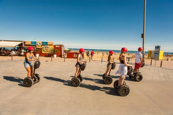 Barcelonas höjdpunkter Segway Tour