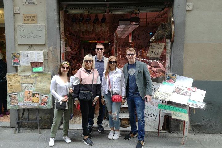 Florence Street Food Tour met Walking Sightseeing en lokale gids