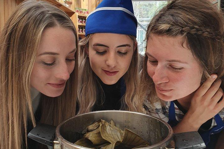 Tacos de rua mexicanos com aulas de culinária e tour de mercado