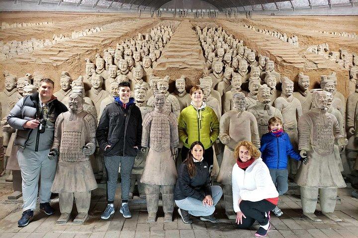 Xian Group Tour på Terracotta Army Museum