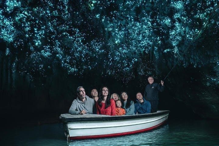 Waitomo Caves privétour vanuit Auckland