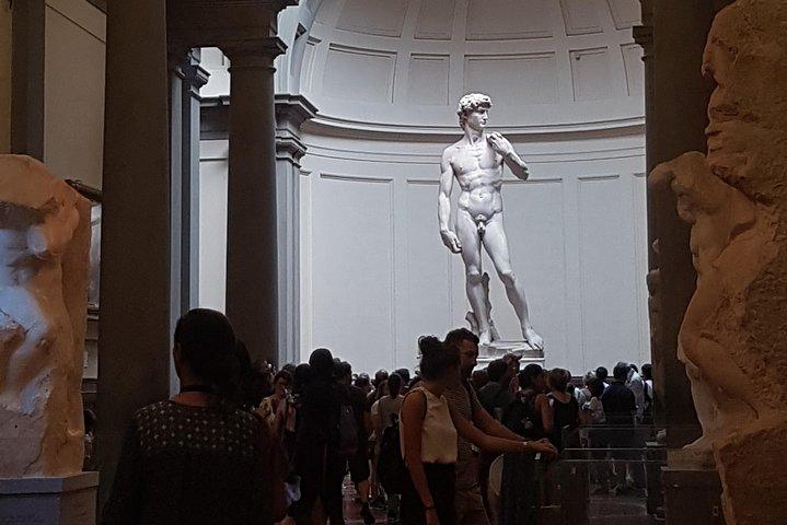 Small Group Uffizi & Accademia Museum with Walking Tour