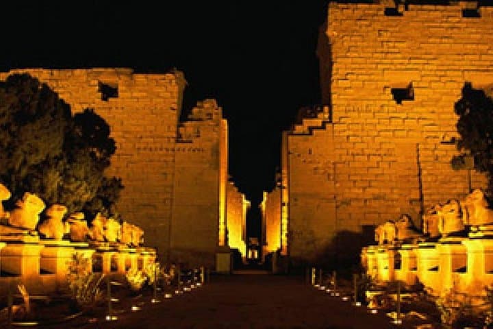 Private Sound and Light show at Karnak Temple in Luxor