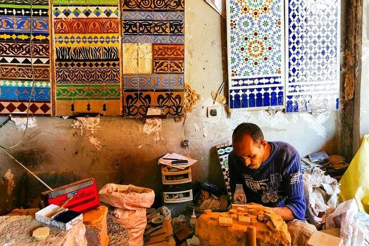 Marrakech Souk-tur med osagda berättelser i Marrakech.
