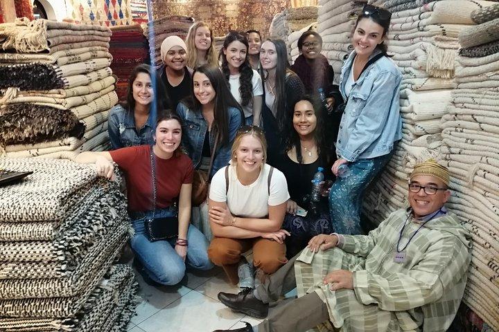 Marrakech Souk-tur med osagda berättelser i Marrakech.