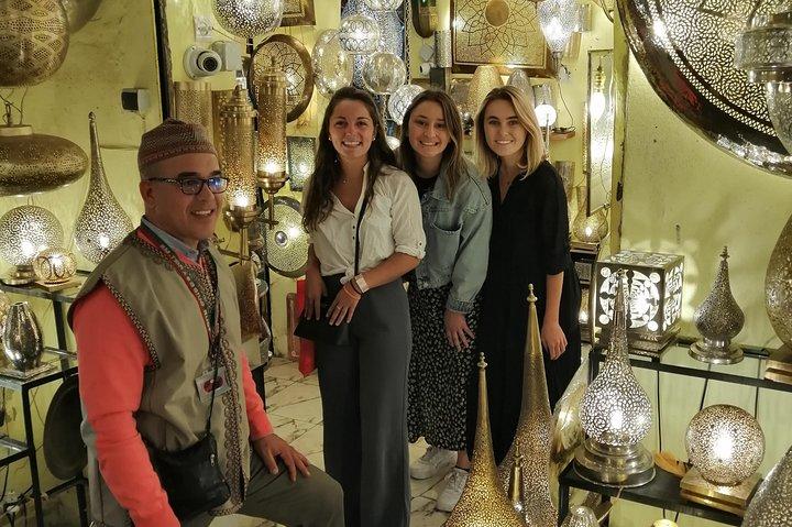 Marrakech Souk-tur med osagda berättelser i Marrakech.