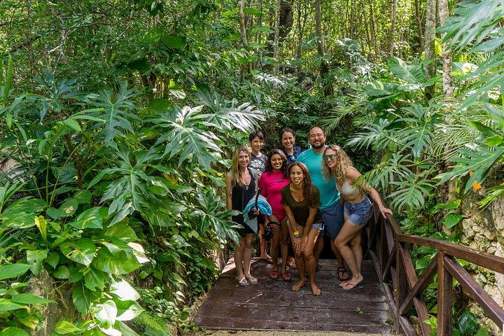 Private Tour with 3 Cenotes + 5 Zip-lines + Mayan Lunch