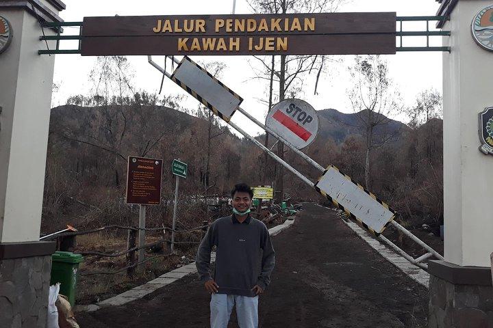 Tour guidato privato di trekking del cratere Ijen da Bali