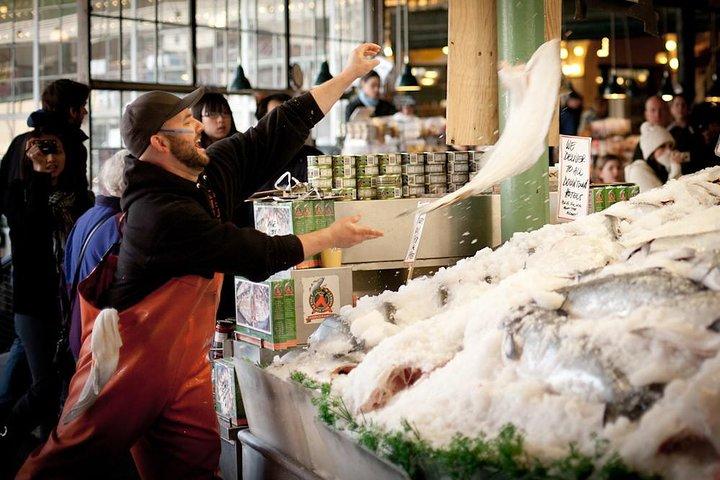 Visite du marché de Pike Place en dégustation anticipée
