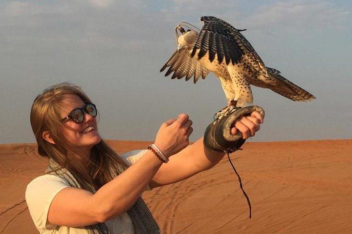 Safari dans le désert de Dubaï, soirée à Red-Dunes, dîner barbecue 5*
