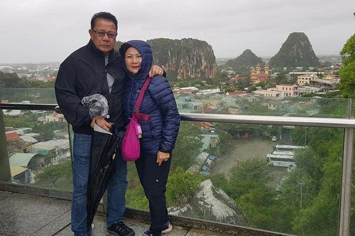 Da Nang ByNight with Marble Mountain,Monkey Mountain,Dragon Bridge,Night Market