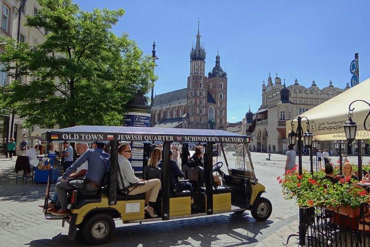 Cracovia Tour por la Gran Ciudad en carrito de golf - Los 3 distritos