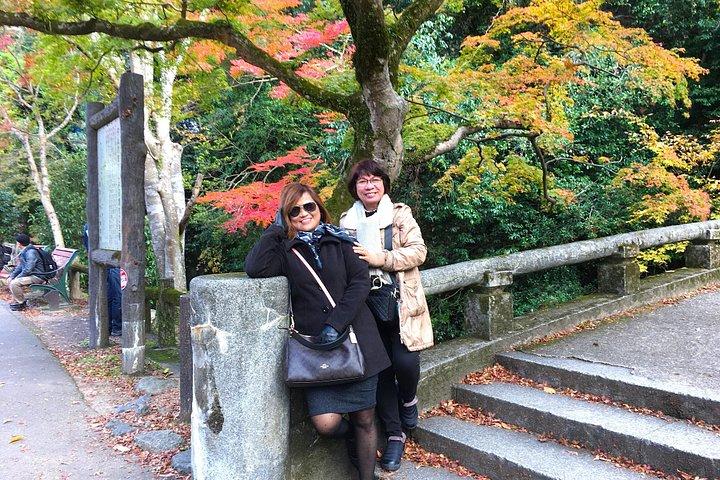 大阪で一番の自然と滝、箕面公園の自然散策