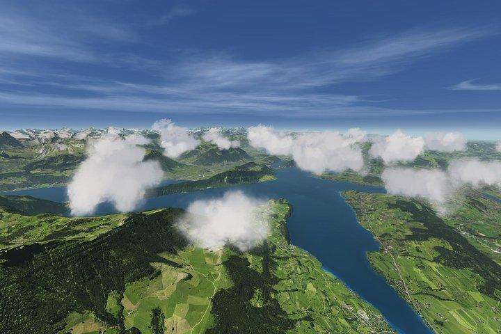 Simulateur de vol F / A-18 à Zurich