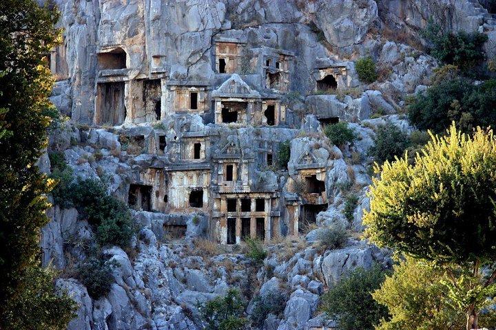 Excursion d'une journée à la ville engloutie de Kekova, Demre, et Myra au départ d'Antalya