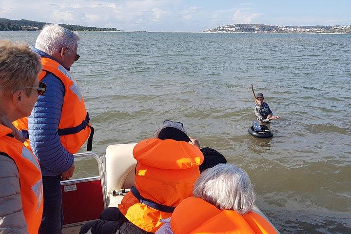 Boat tours in the Óbidos Lagoon
