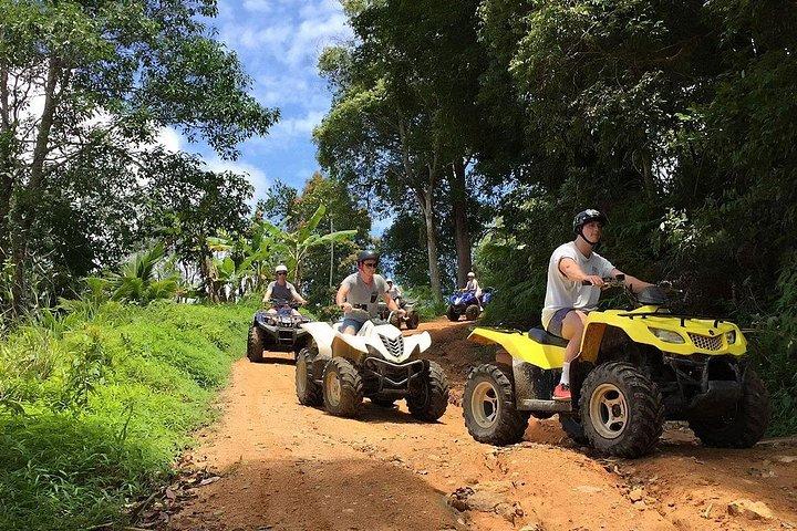 ホワイトウォーターラフティング5 KM + ATV 30分