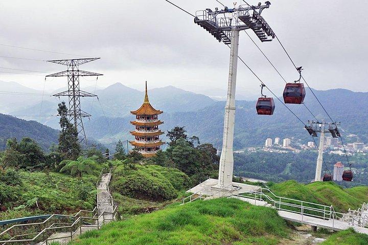 L'excursion d'une journée à Genting au départ de Kuala Lumpur comprend un trajet aller-retour en téléphérique