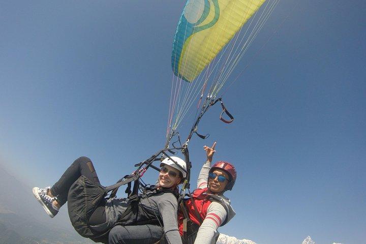 Paragliding at Pokhara