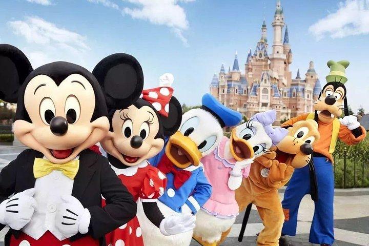 Privat transfer mellem Shanghai Disneyland og Pudong International Airport