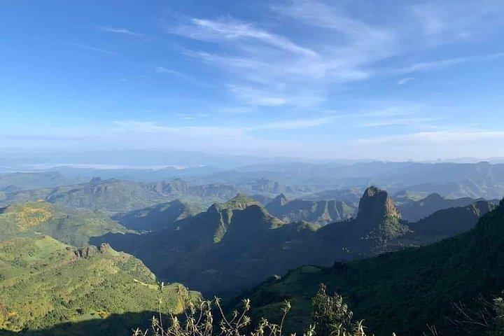 Vandring till Simien-bergen