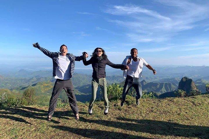 Vandring till Simien-bergen