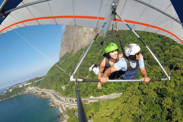 Experience Parapente or Asa-Delta in Rio de Janeiro COM video