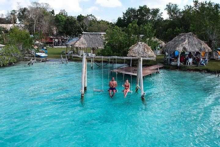 Bacalar Tour com Cenote Azul e Kayacs de Cancun