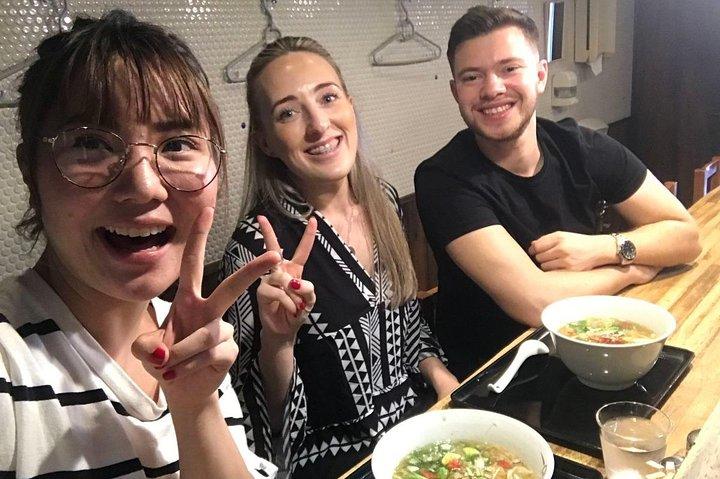 Tour gastronómico nocturno con sushi y Okonomiyaki Shibuya
