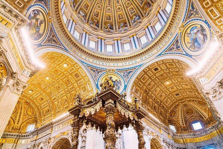 ローマ：バチカン美術館、システィーナ礼拝堂＆サンピエトロ大聖堂