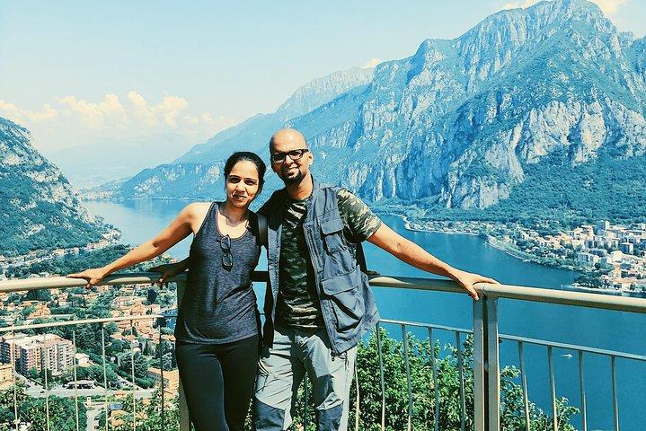 Hiking on Lake Como Mountains