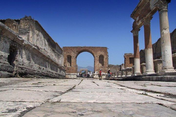 Pompéi d'une journée et côte amalfitaine de Rome